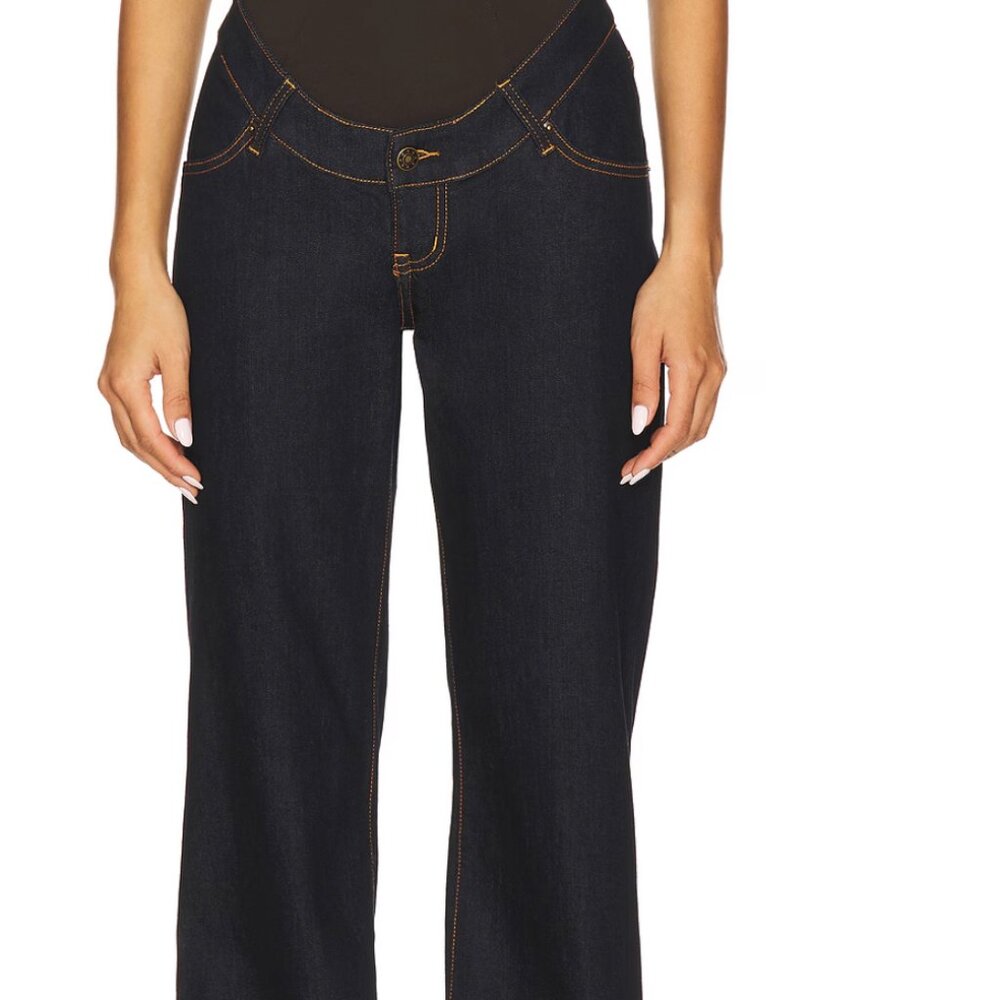 Lioness Cocoon Jeans in Dark Denim – Size L – New Without Tag